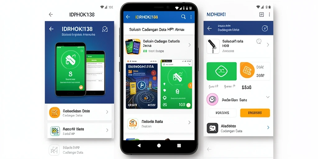 Antarmuka aplikasi IDRHOKI138 yang sederhana dan mudah digunakan.