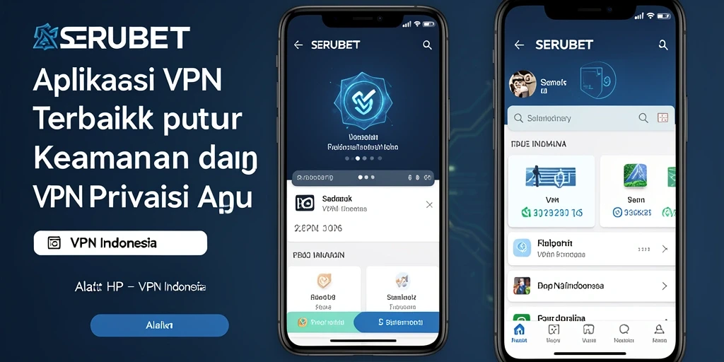 Tampilan antarmuka pengguna SERUBET yang modern dan intuitif.